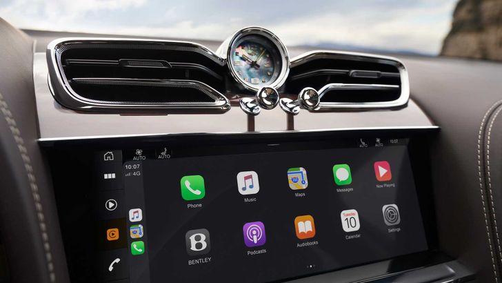 Интерьер Bentley Bentayga