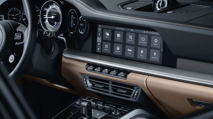 Интерьер Porsche 911 Turbo