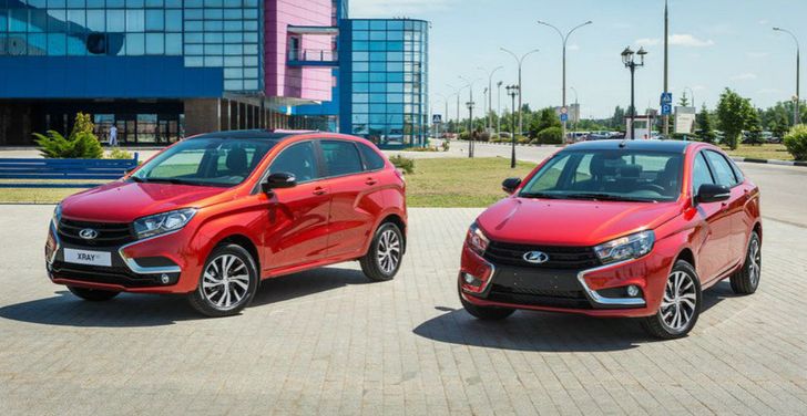 LADA XRay и LADA Vesta