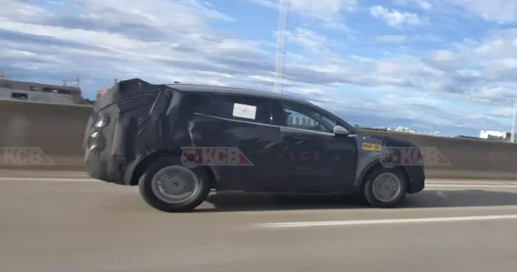 Новый KIA Sportage на тестах