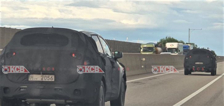 Новый KIA Sportage на тестах