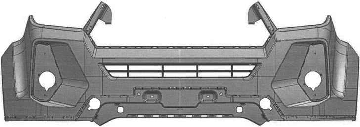 Передний бампер "Русского Прадо"