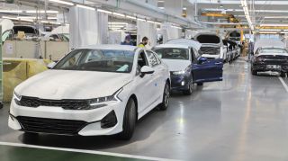 Производство KIA K5