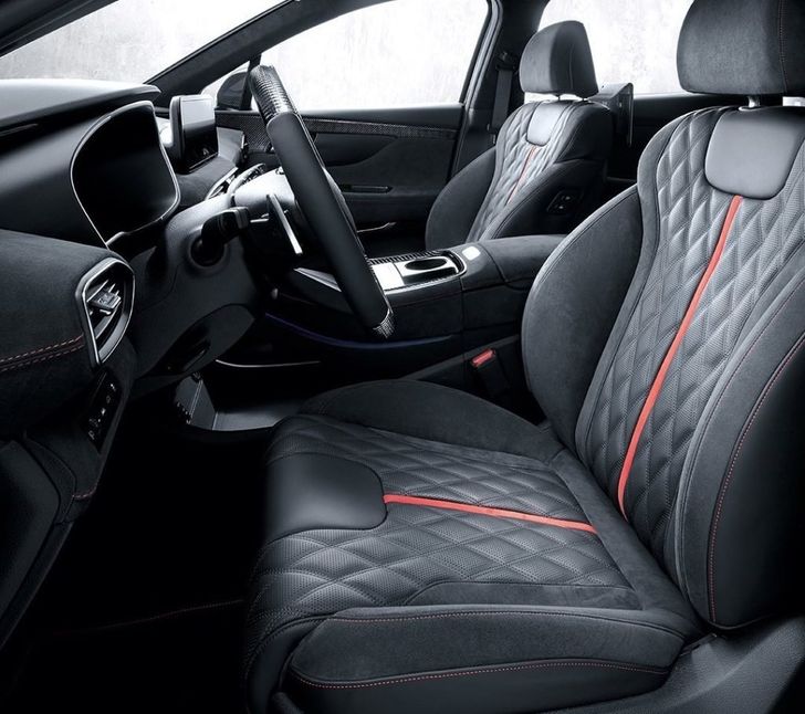 Салон Hyundai Santa Fe N Perfomance