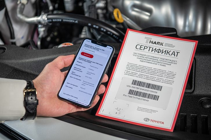 Сертификат на маркировку T-Mark