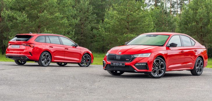 Компания Skoda презентовала «заряженную» версию Skoda Octavia RS