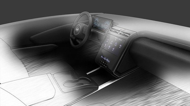 Тизер салона нового Hyundai Tucson