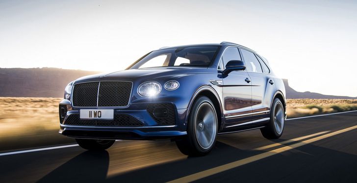 Bentley представила обновленный кроссовер Bentayga Speed