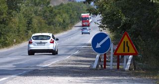 Дорога в Крыму