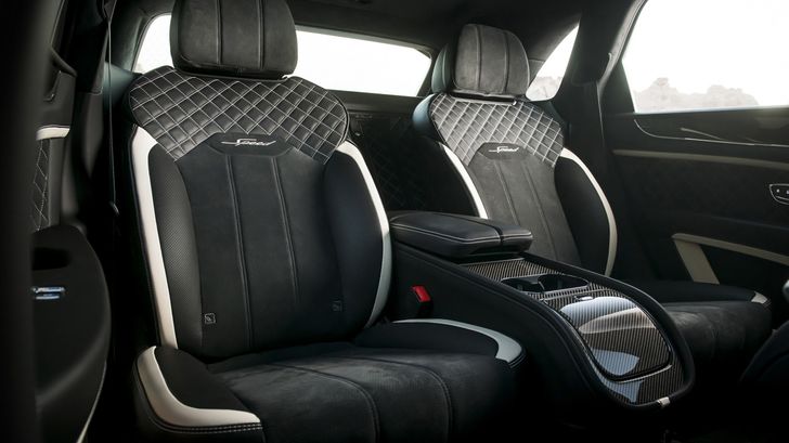 Интерьер Bentley Bentayga Speed