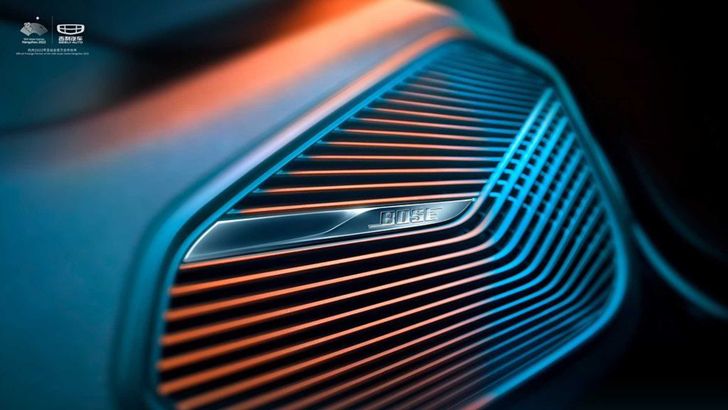 Интерьер Geely Preface