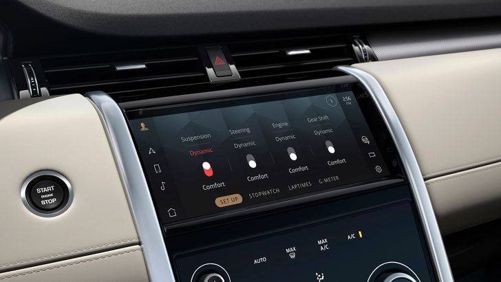 Интерьер Land Rover Discovery