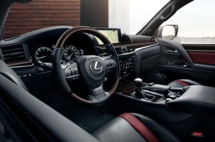 Интерьер Lexus LX Inspiration
