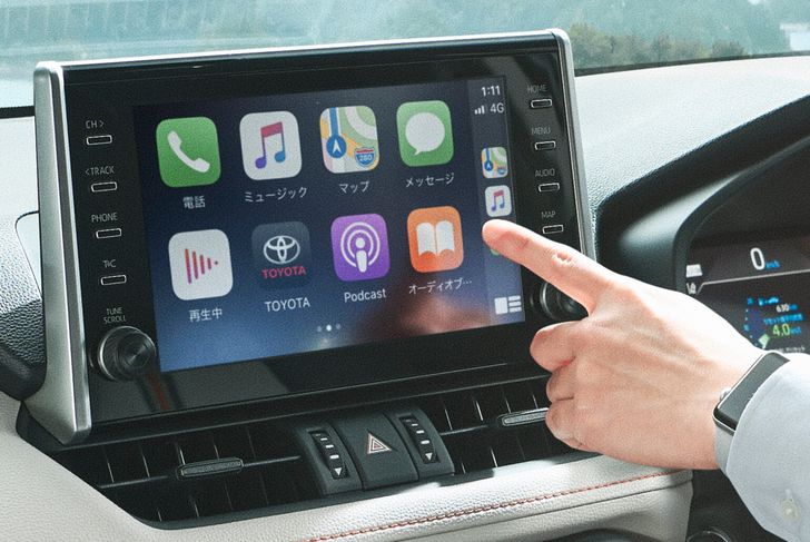 Интерьер Toyota RAV4