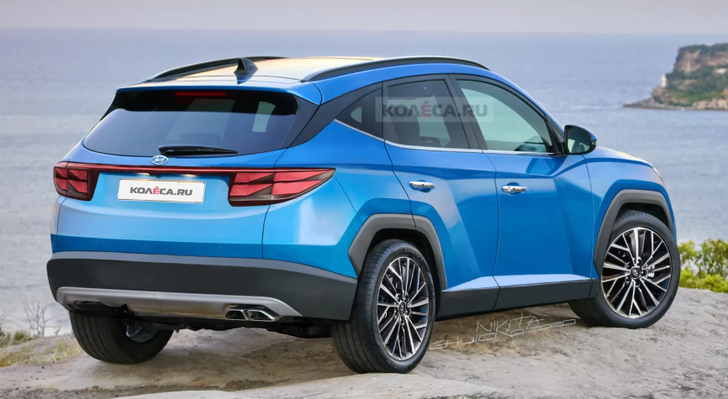 Рендер нового Hyundai Tucson