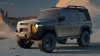 Рендер нового УАЗ «Хантер»