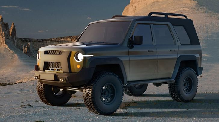 УАЗ опубликовал изображения модели Hunter нового поколения