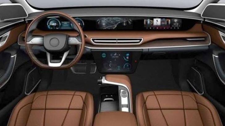 Салон электрокроссовера TOGG