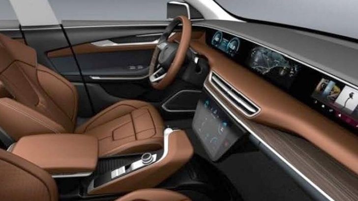 Салон электрокроссовера TOGG