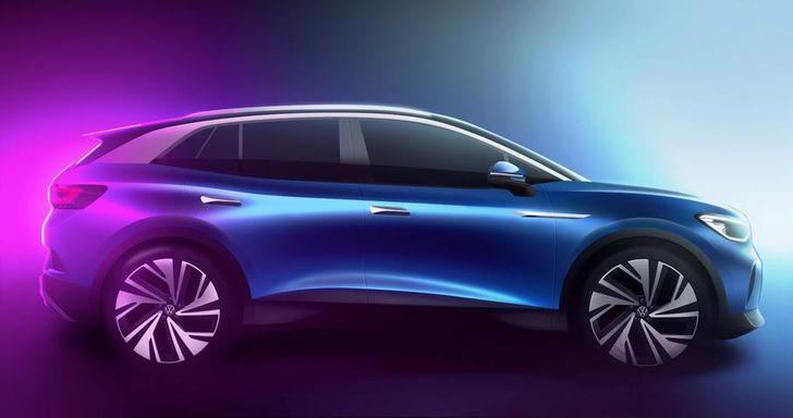 Volkswagen представил дизайн электрического кроссовера ID.4