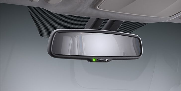 Зеркало заднего вида в Toyota Urban Cruiser