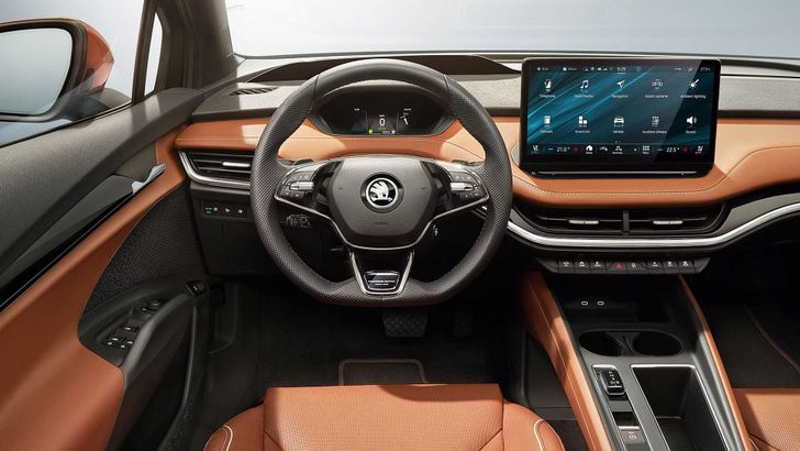 Интерьер Skoda Enyaq iV