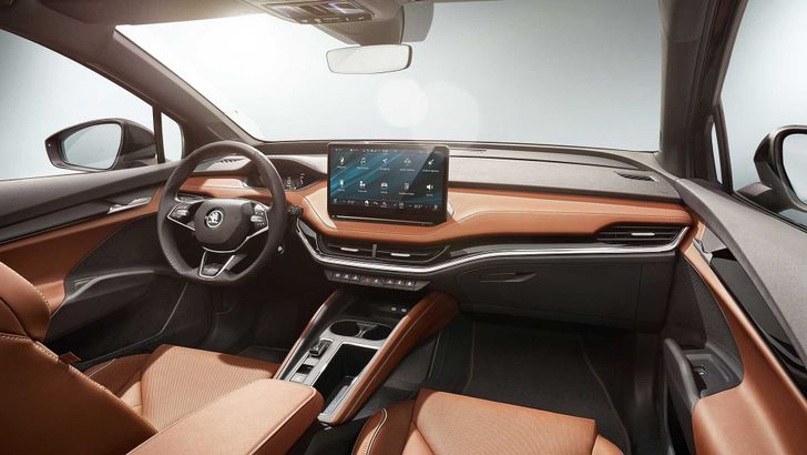 Интерьер Skoda Enyaq iV