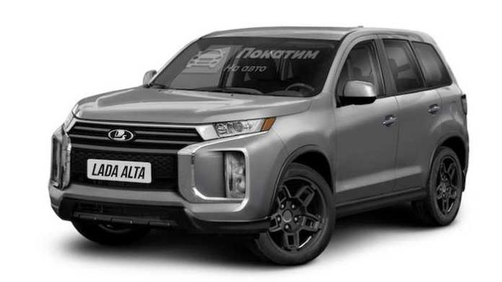 Опубликованы первые рендерные изображения Lada Alta