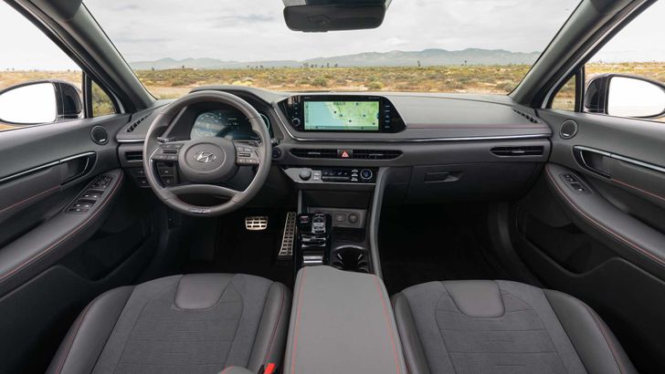 Салон Hyundai Sonata N Line