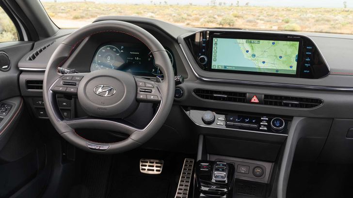 Салон Hyundai Sonata N Line