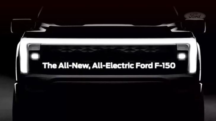 Тизер электрического Ford F-150