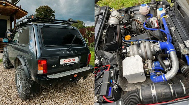 Тюнингованная LADA 4×4