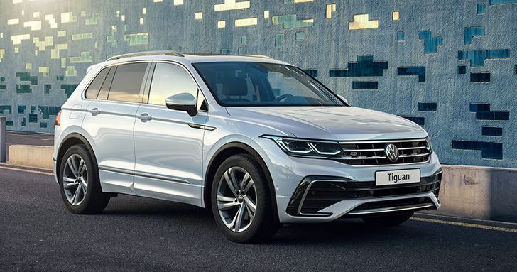 Обновлённый Volkswagen Tiguan получит в России четыре комплектации