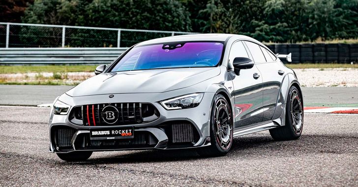 Brabus создал 900-сильный суперкар на базе Mercedes-AMG GT 63 S