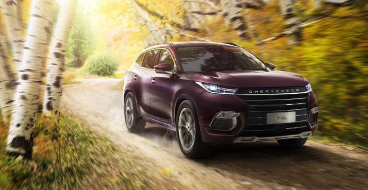 Компания Chery запатентовала в России обновленный кроссовер CheryExeed TXL