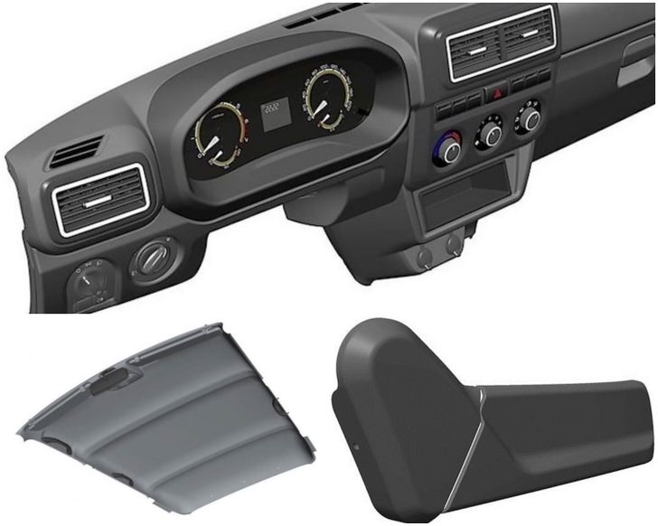 Элементы интерьера LADA 4×4