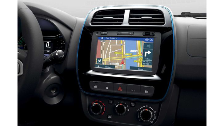 Интерьер Dacia Spring Electric