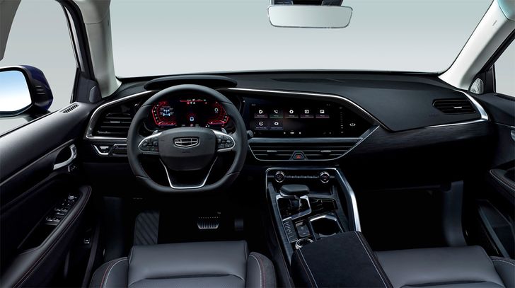 Интерьер Geely Tugella