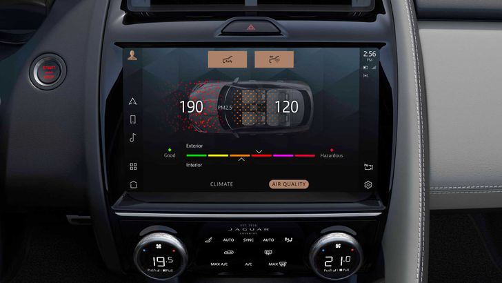 Интерьер Jaguar E-Pace