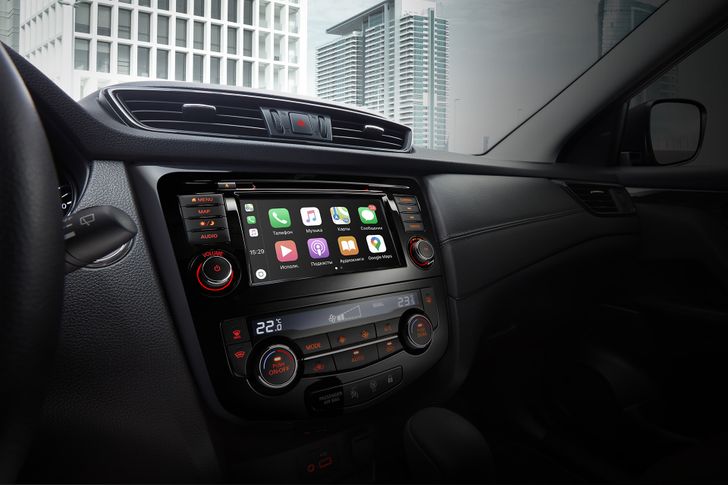 Интерьер Nissan Qashqai