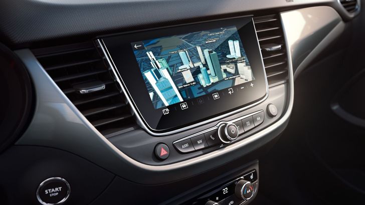 Интерьер Opel Crossland