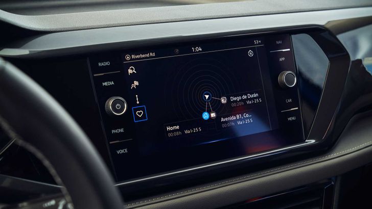 Интерьер Volkswagen Taos