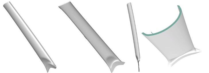 Облицовки передней стойки кузова Lada 4×4