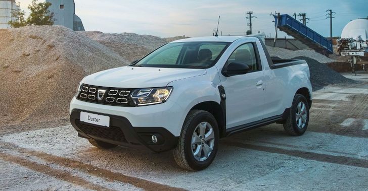 Компания Dacia начала продажи пикапов на базе кроссовера Duster