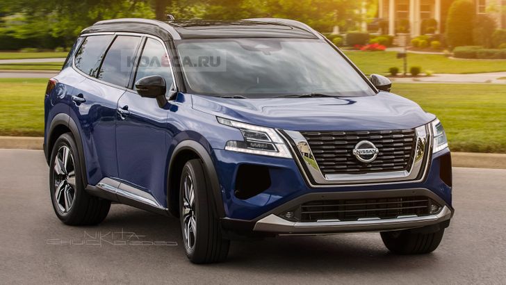 Появились первые рендеры нового Nissan Pathfinder