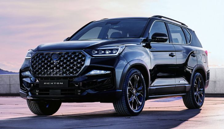 Новый SsangYong Rexton 2021 получил большую решетку радиатора