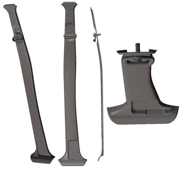 Элементы стоек кузова LADA 4×4