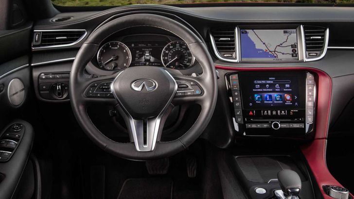 Интерьер Infiniti QX55
