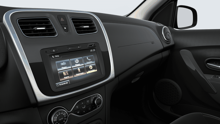 Интерьер Renault Logan