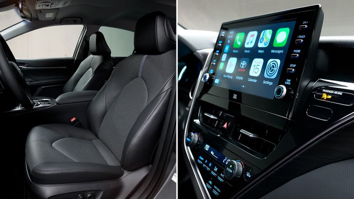 Интерьер Toyota Camry Hybrid